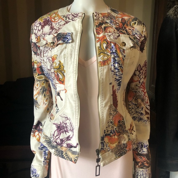 Just Cavalli Jean jacket M - Picture 2 of 4